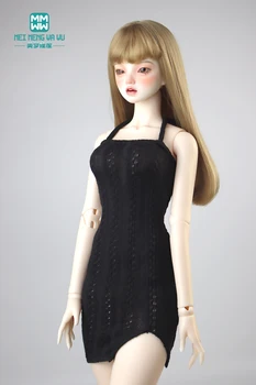 Одежда для куклы Стильная трикотажная юбка с разрезом на шее на бретелях подходит для 58-60 см 1/3 BJD кукольная одежда DD SD13 Аксессуары для кукол