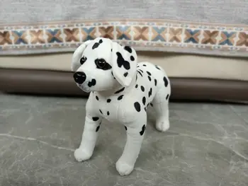 Около 30 см Стоящая собака Далматин Плюшевая игрушка Мягкая кукла Детская игрушка Подарок на День рождения b1960