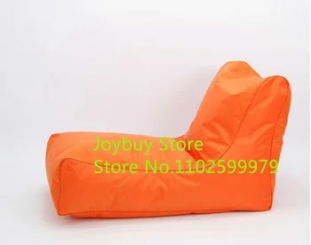 Оранжевая уличная мебель-мешок для фасоли, плавающая в воде, 2 в 1 useExtra сиденье для дивана-мешка большого размера -прочные и устойчивые к цвету стулья