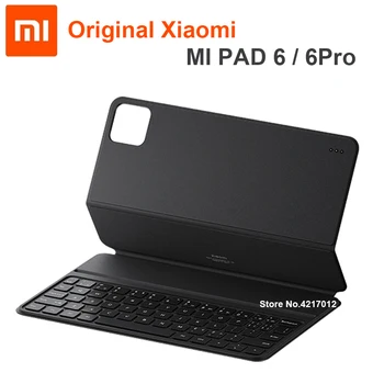 Оригинальная клавиатура Xiaomi MI Pad 6 / 6Pro, английская клавиатура для планшета с умным сенсорным управлением, магнитный чехол, 64 кнопки, нажатие клавиш 1,3 мм