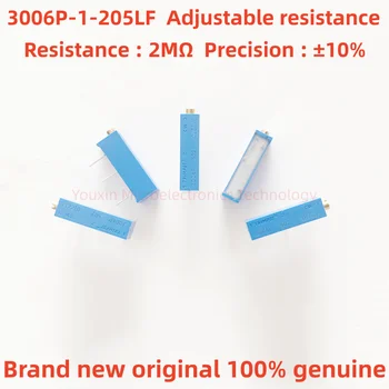 Оригинальный 3006P-1-205LF 3006P-1-205 2MΩ ± 10% ± 100ppm/℃ Прецизионное регулируемое сопротивление потенциометра 3006