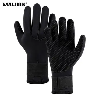 Перчатки, Неопреновые перчатки для подводного серфинга, 3 мм для мужчин, женщин, детей, термозащитные перчатки, Подводная охота, Рафтинг, Гребля на каяках
