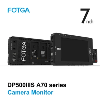Полевой монитор FOTGA DP500IIIS A70 A70T A70TL A70TLS с встроенной камерой 7-дюймовый Сенсорный экран 3D LUT FHD с поддержкой 4K HDMI/SDI JTZlink Monitor