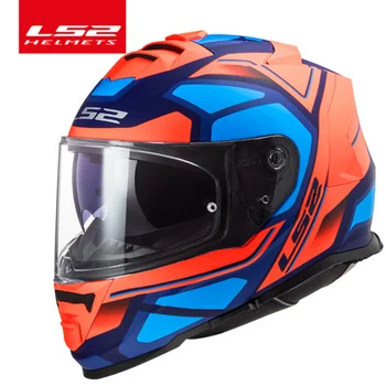 Полнолицевые шлемы Ls2 FF800 Capacete Мотоциклетный шлем LS2 STORM для мотокросса Casco Moto с системой защиты от запотевания