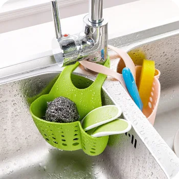 Портативная домашняя кухонная подвесная корзина для сливного мешка, инструменты для хранения в ванной, держатель для раковины
