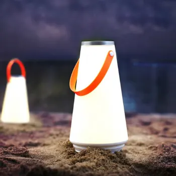 Портативный светодиодный фонарь, подвесная лампа для палатки, USB сенсорный выключатель, перезаряжаемый ночник для спальни, гостиной, кемпинга, освещения