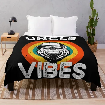 Ретро Uncle Vibes - Пушистое свежее одеяло с леопардовым принтом медведя Гризли