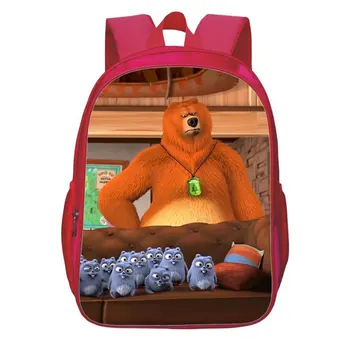 Рюкзак Grizzy And The Lemmings, детская сумка, Модный мультяшный рюкзак, студенческие школьные сумки, сумка для книг для девочек, женский рюкзак