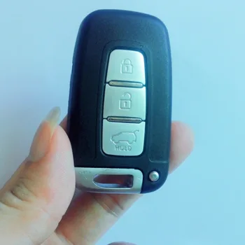 С логотипом 3 кнопки Автомобильный пульт дистанционного управления Smart Key Case shell для Hyundai I30 I45 Ix35