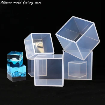 Силиконовый куб мира, форма из смолы, кристалл, эпоксидная смола, силиконовая форма, подвеска 