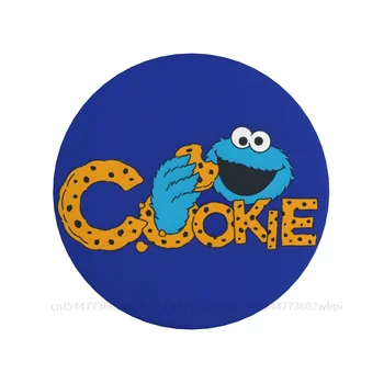 Синий значок Cookie Monster 