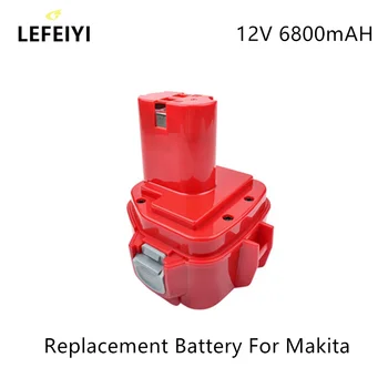 Сменный аккумулятор для Makita 12V 6800mAh Ni CD Аккумуляторные электроинструменты Bateria PA12 1220 1222 1235 1233S