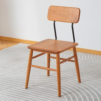 Современные обеденные стулья для ресторана, Деревянные стулья для столовой в скандинавском стиле, Передвижная мебель для спальни, мебель для дома