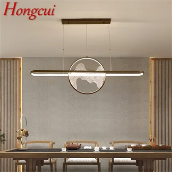 Современные подвесные светильники Hongcui, светодиодный светильник, креативное украшение для дома, подходящее для столовой