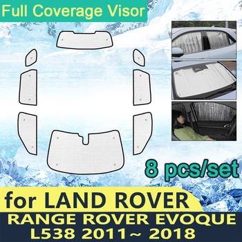 Солнцезащитные Козырьки С Полным Покрытием Для Land Range Rover Evoque L538 2011 ~ 2018 Автомобильные Аксессуары Для Лобовых Стекол Солнцезащитный Зонтик 2017 2016