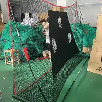 Тренировочная сетка для гольфа, блок для софтбола, качающаяся сетка для гольфа в помещении и на открытом воздухе