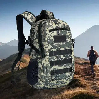 Туристический рюкзак Эргономичный водонепроницаемый нейлоновый 15л Дышащий удобный походный рюкзак для активного отдыха