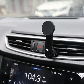 Универсальный вращающийся на 360 ° магнитный кронштейн для крепления подголовника автомобиля, держатель телефона на заднем сиденье автомобиля, подставка для смартфона