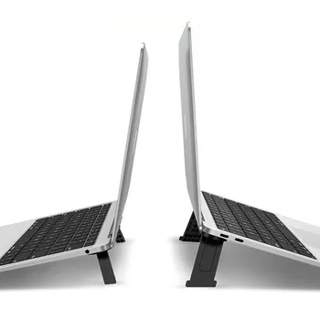 Универсальный держатель для ноутбука Macbook Pro 13 15 Air Охлаждающая подставка для ноутбука Lenovo Samsung Невидимая подставка для ноутбука