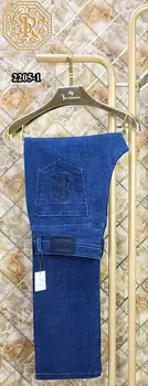 Хлопковые джинсы Zanebono Billionaire 2023 Новые мужские джинсы с прямой трубкой Модные повседневные джинсовые брюки мужского кроя Размер брюк 34-40
