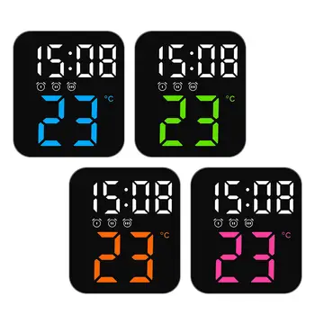 Цифровой будильник 12Ч 24Ч Цифровые часы для ресторана офиса гостиной