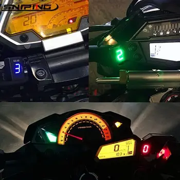Цифровой индикатор передачи мотоцикла 1-6 уровня для Suzuki Boulevard C109R/ T 2008-2015 Индикатор отображения передачи