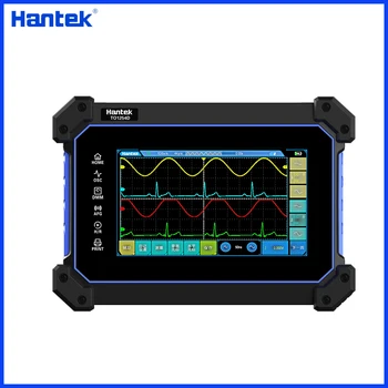 Цифровые Запоминающие Осциллографы Hankek TO1112D 3 в 1 + Источник сигнала + Мультиметр 2 Канала с полосой пропускания 110 МГц Портативный Osciloscopio
