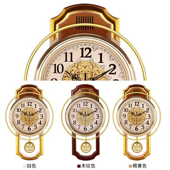 Часы Настенные Домашний декор Гостиная Подвесные столы 3d Спальня Бесшумный кварцевый часовой механизм Reloj Подарок SC378