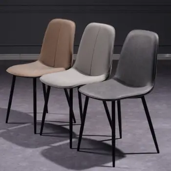 Эргономичные обеденные стулья в скандинавском стиле, Металлический Пляжный дизайн, Элегантные Компьютерные стулья для ресторана, Мебель для спальни, Мебель для балкона Silla Comedor
