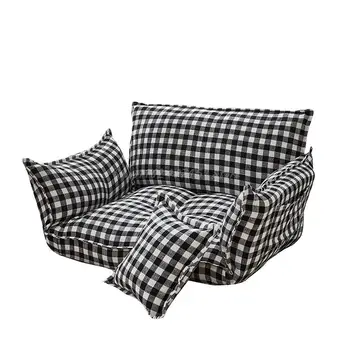 Японский Ленивый диван Для одного человека Маленькое Складное Гнездо Балконная кровать Татами Диван для учебы Диван для чтения Мягкий